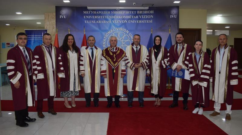 SCIENTIFIC TITLE AWARD CEREMONY AT THE INTERNATIONAL VISION UNIVERSITY